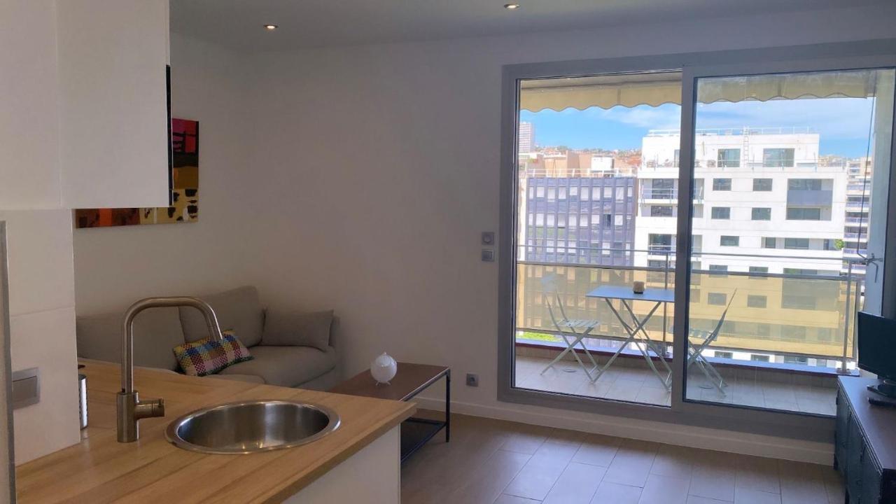 Sublime Appart- Vue Mer-Prado13008- Proche Plage Velodrome Marsiglia Esterno foto
